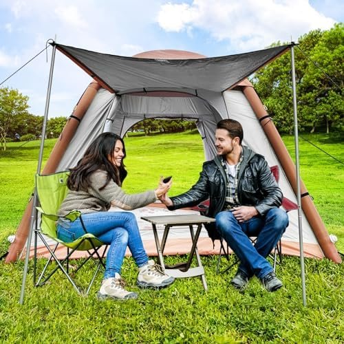 Toile de tente gonflable 4 personnes